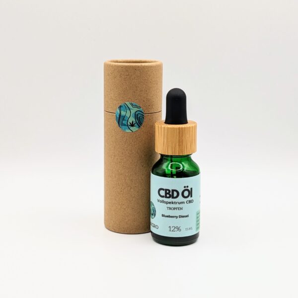 CBD Oil 12%<br>15ml - Full Spectrum