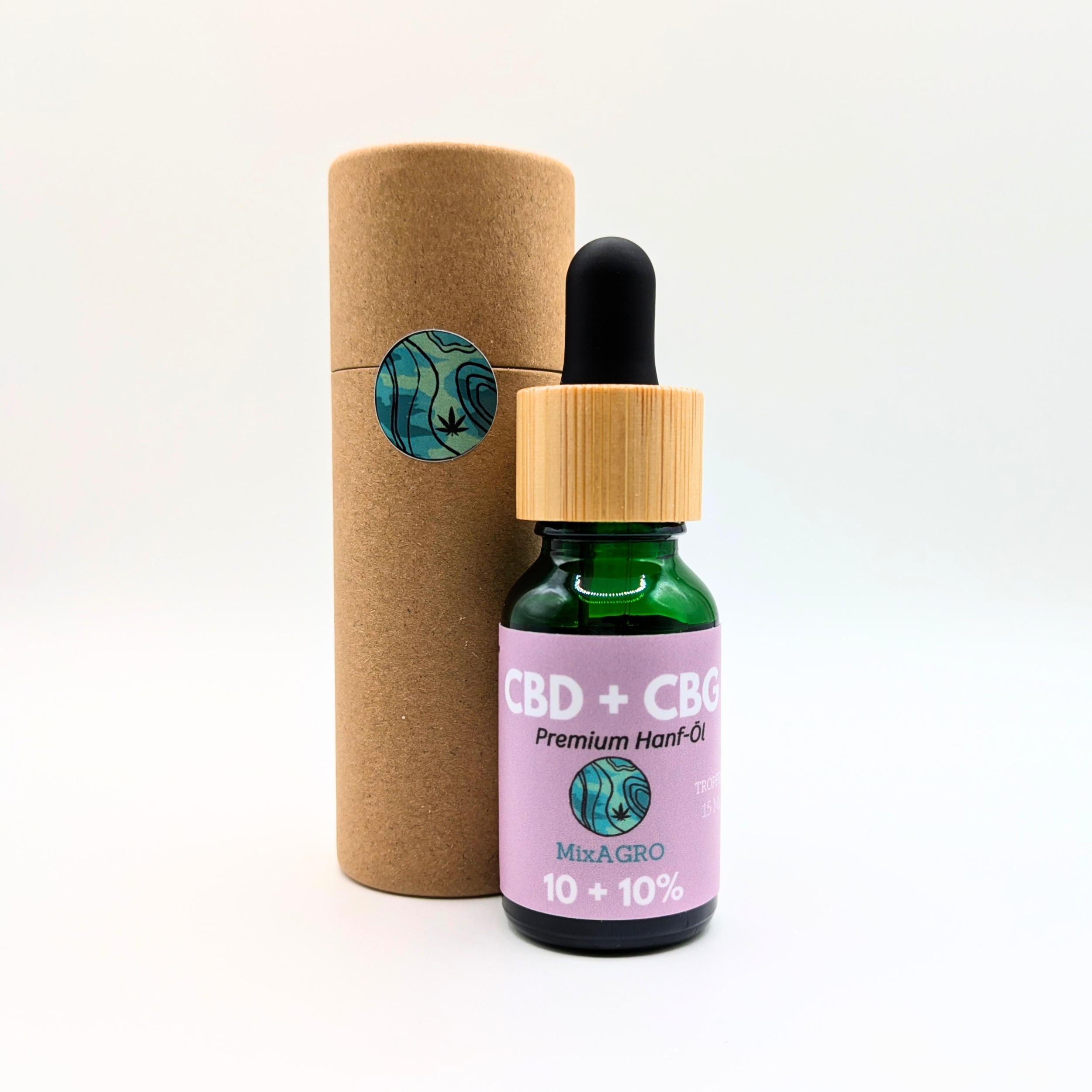 MixAGRO CBG+CBD Oil 10%+10% - 15ml - Image 2